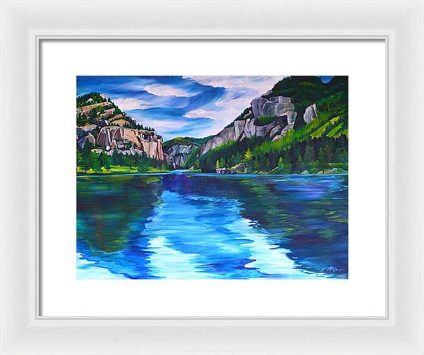 Missouri River - Framed Print
