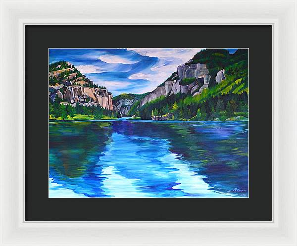 Missouri River - Framed Print