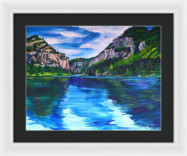 Missouri River - Framed Print