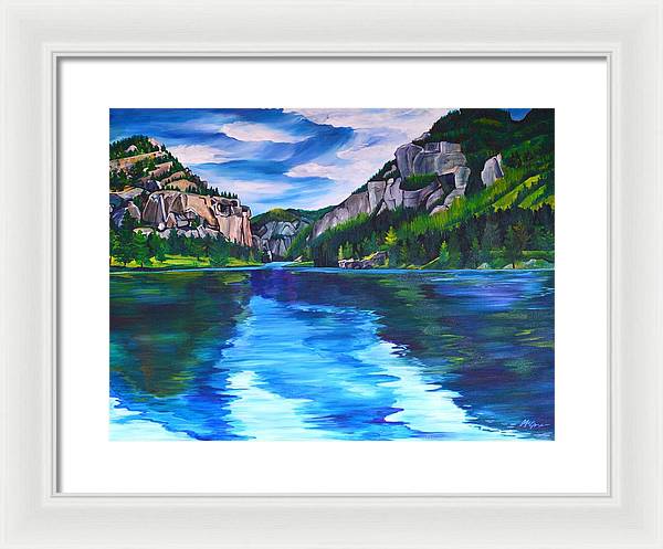 Missouri River - Framed Print
