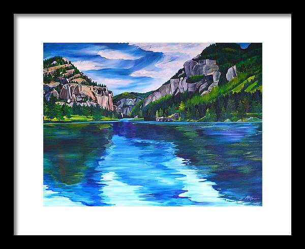 Missouri River - Framed Print