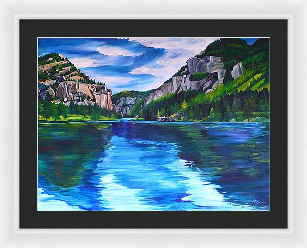 Missouri River - Framed Print