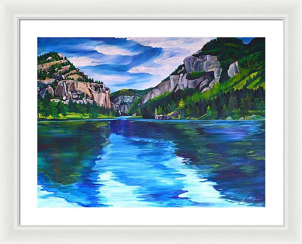 Missouri River - Framed Print