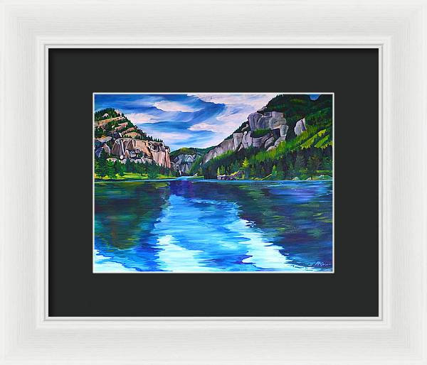 Missouri River - Framed Print