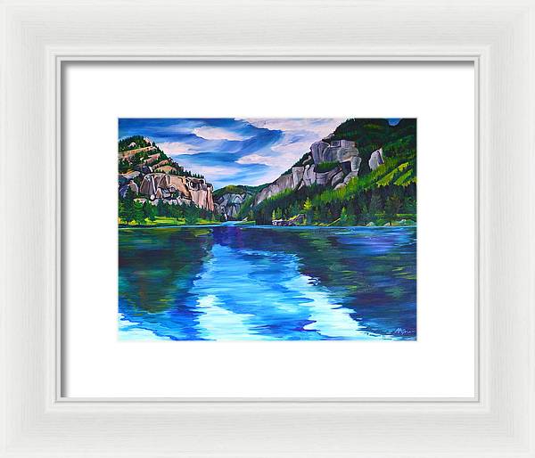 Missouri River - Framed Print