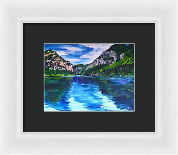 Missouri River - Framed Print