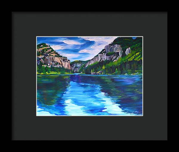 Missouri River - Framed Print