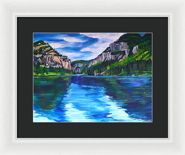 Missouri River - Framed Print