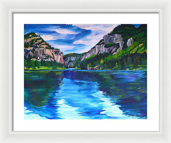 Missouri River - Framed Print