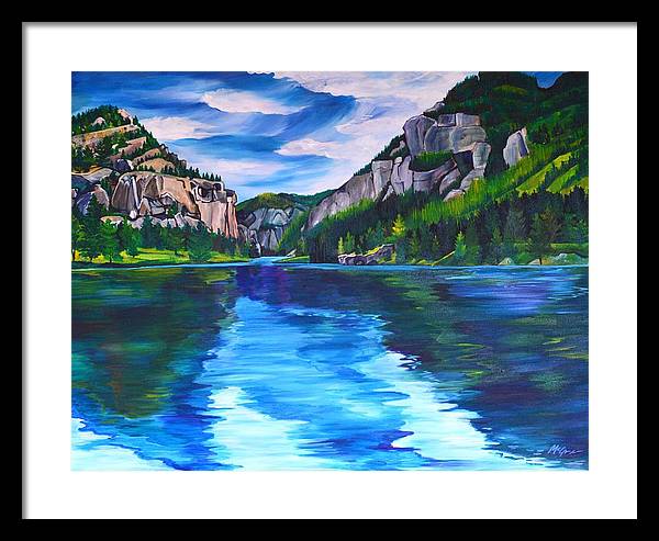 Missouri River - Framed Print