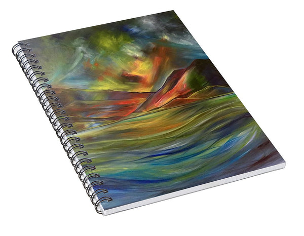 Misty Morning - Spiral Notebook