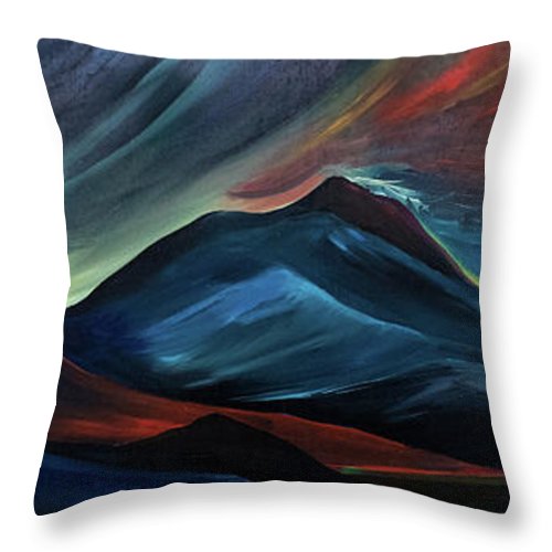 Montana Storm - Throw Pillow