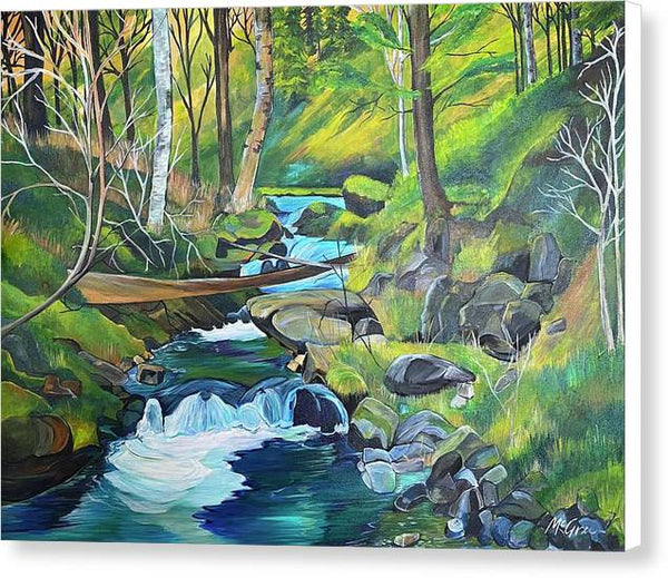 Mountain Spring - Canvas Print