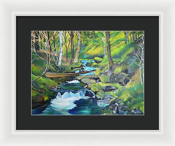 Mountain Spring - Framed Print