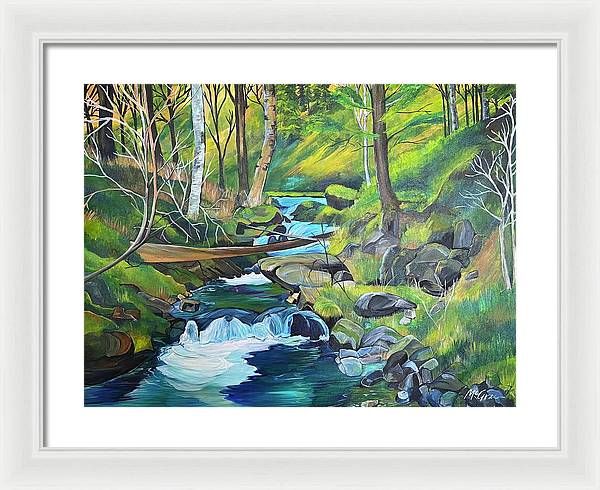 Mountain Spring - Framed Print