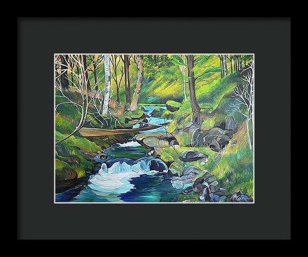 Mountain Spring - Framed Print