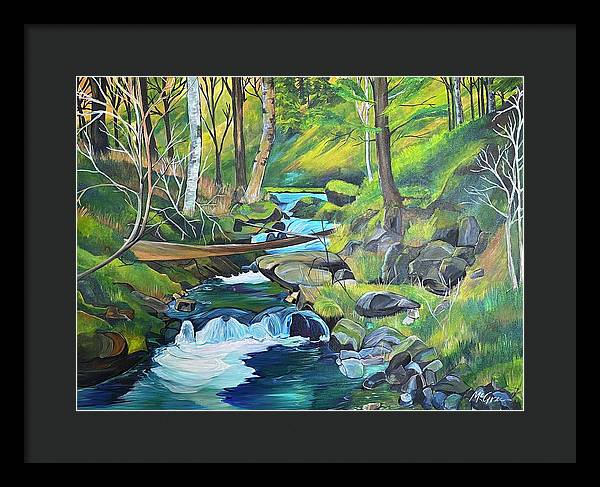 Mountain Spring - Framed Print