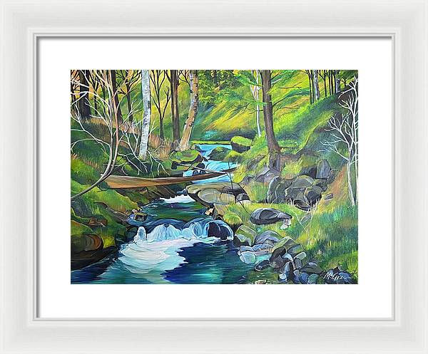 Mountain Spring - Framed Print