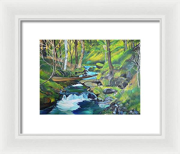 Mountain Spring - Framed Print