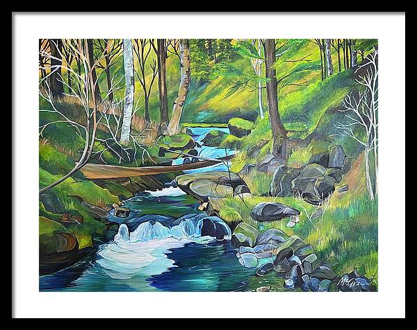 Mountain Spring - Framed Print