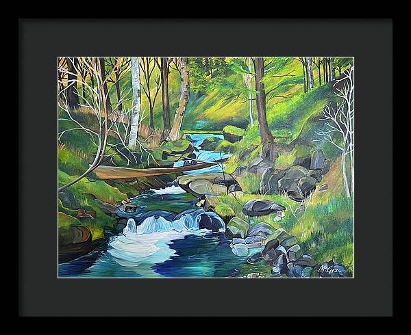 Mountain Spring - Framed Print