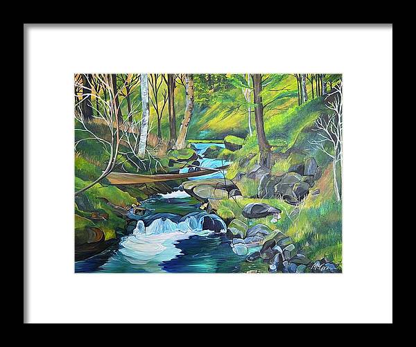 Mountain Spring - Framed Print
