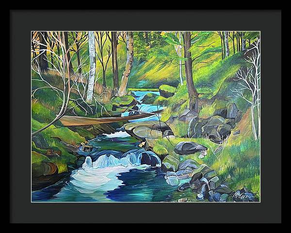 Mountain Spring - Framed Print