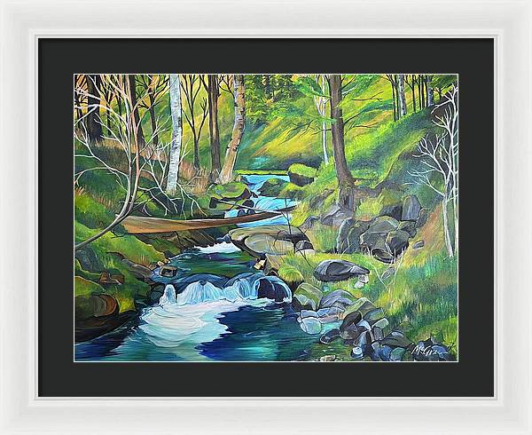 Mountain Spring - Framed Print