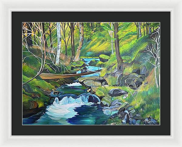Mountain Spring - Framed Print