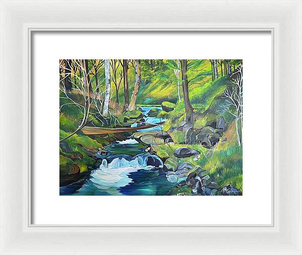 Mountain Spring - Framed Print