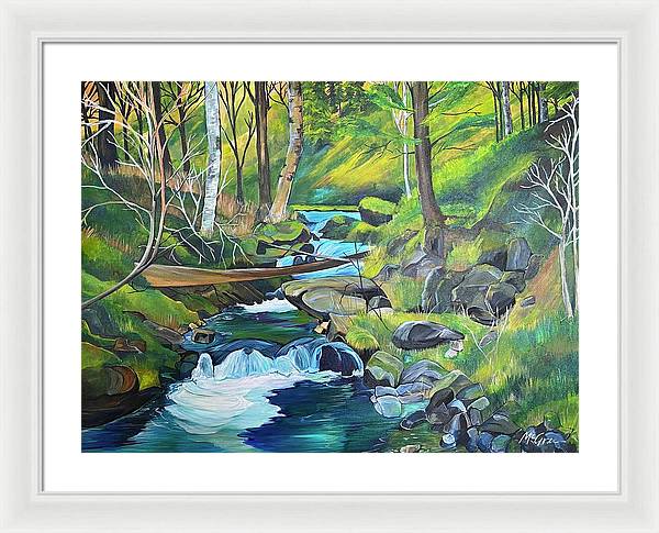 Mountain Spring - Framed Print