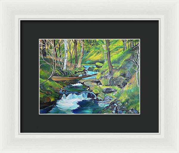 Mountain Spring - Framed Print