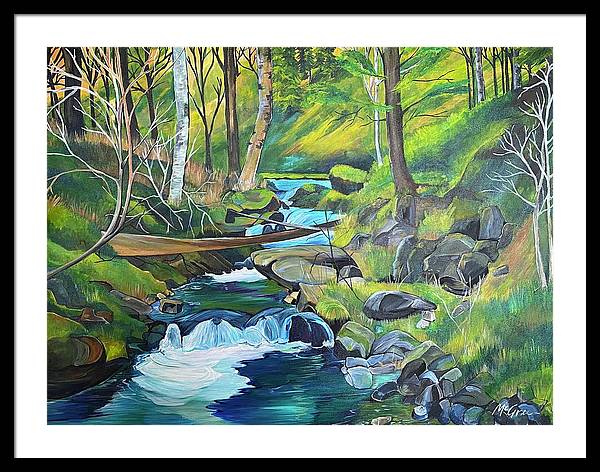 Mountain Spring - Framed Print