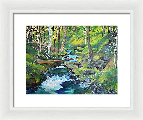 Mountain Spring - Framed Print