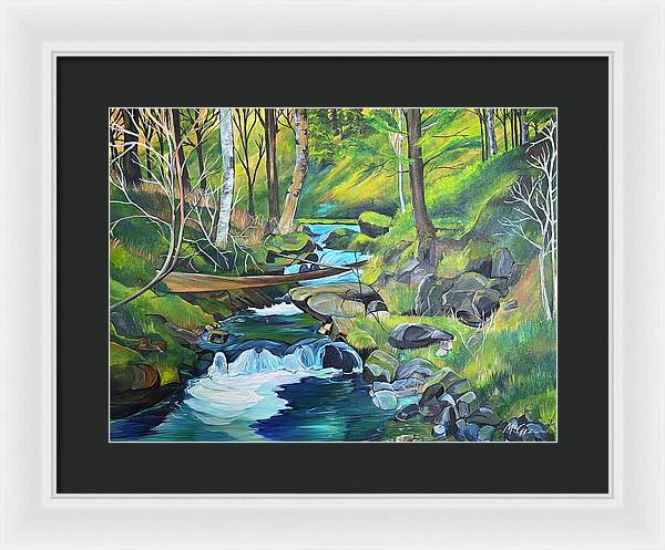 Mountain Spring - Framed Print