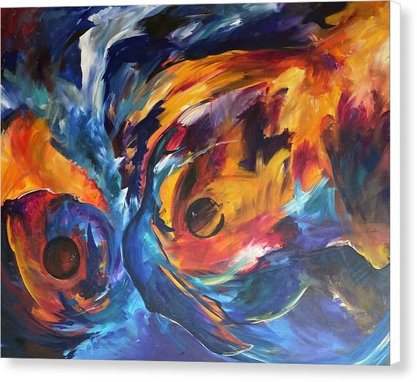 Owl Eyes 2 - Canvas Print