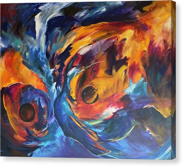 Owl Eyes 2 - Canvas Print