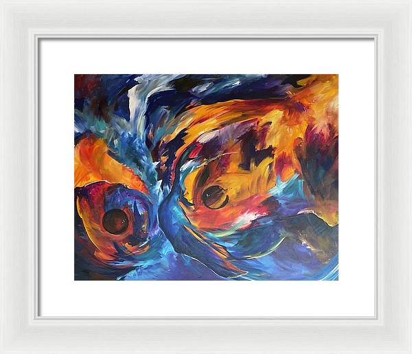 Owl Eyes 2 - Framed Print