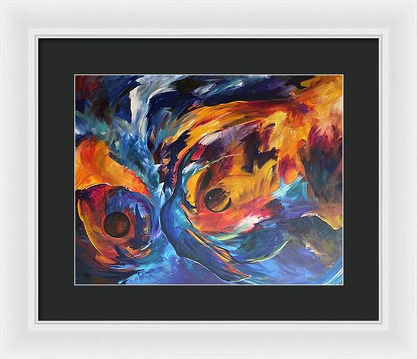 Owl Eyes 2 - Framed Print