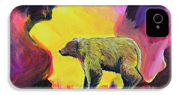 Rosebud Poppa Bear - Phone Case