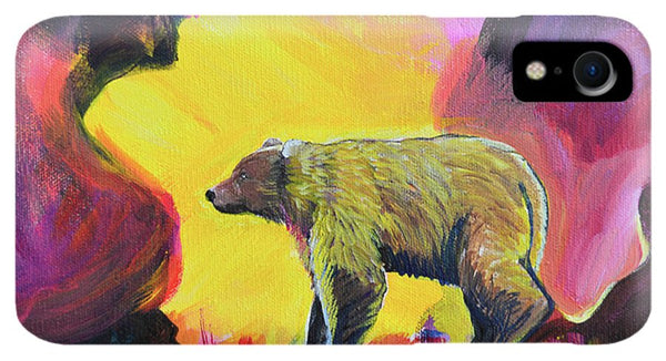 Rosebud Poppa Bear - Phone Case