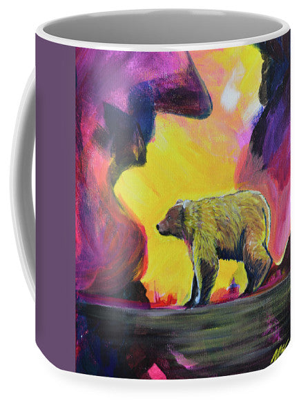 Rosebud Poppa Bear - Mug