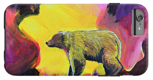 Rosebud Poppa Bear - Phone Case