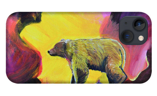 Rosebud Poppa Bear - Phone Case