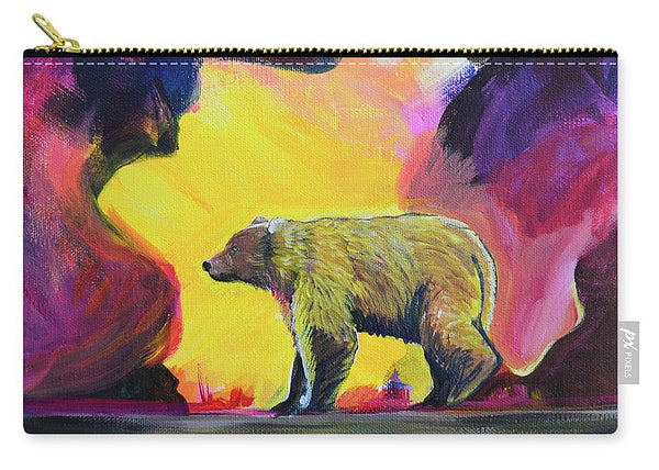 Rosebud Poppa Bear - Carry-All Pouch