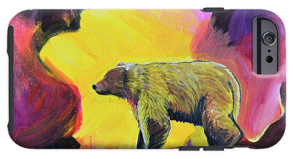 Rosebud Poppa Bear - Phone Case