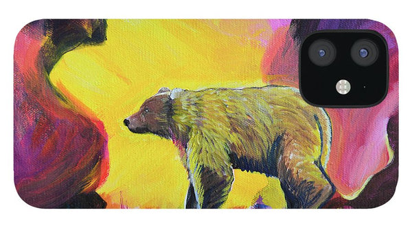 Rosebud Poppa Bear - Phone Case