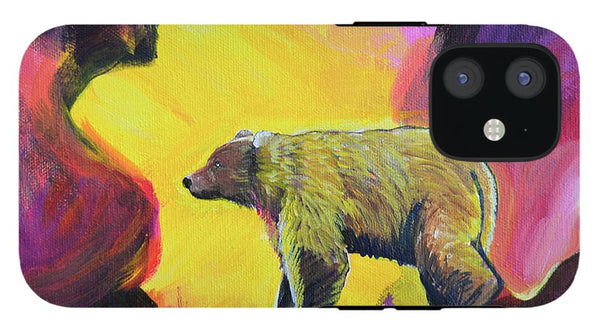 Rosebud Poppa Bear - Phone Case