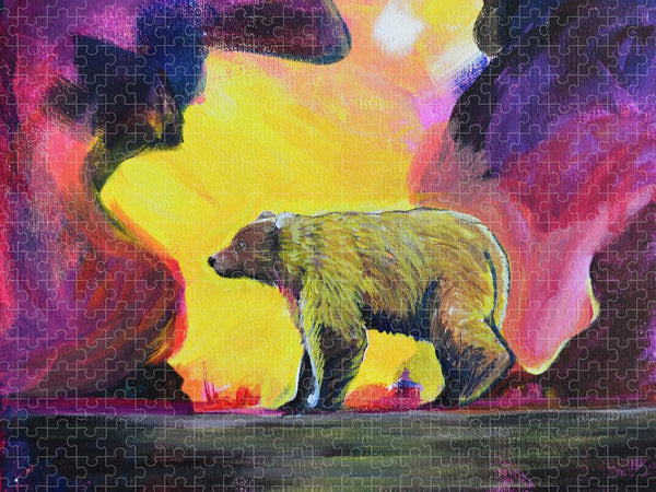 Rosebud Poppa Bear - Puzzle