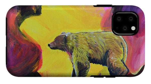 Rosebud Poppa Bear - Phone Case